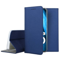 Кожен калъф тефтер и стойка Magnetic FLEXI Book Style за Xiaomi Redmi 10 5G 21061119DG син